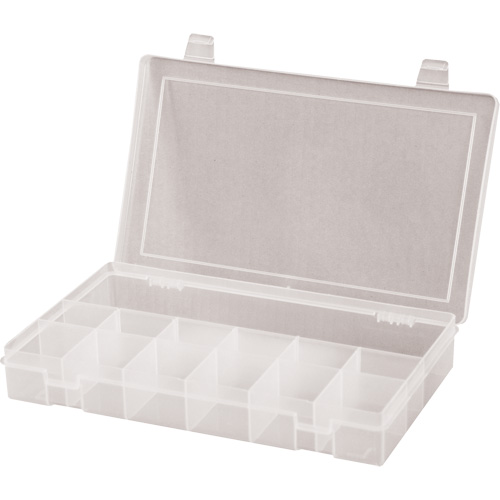 Compact Compartment Cases, 6.75" W x 11" D x 1.75" H, 13 Compartments Pathway Supply LP