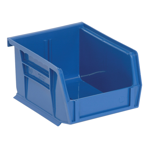 Ultra Stack & Hang Bin, 4-1/8" W x 3" H x 5-3/8" D, Blue Pathway Supply LP