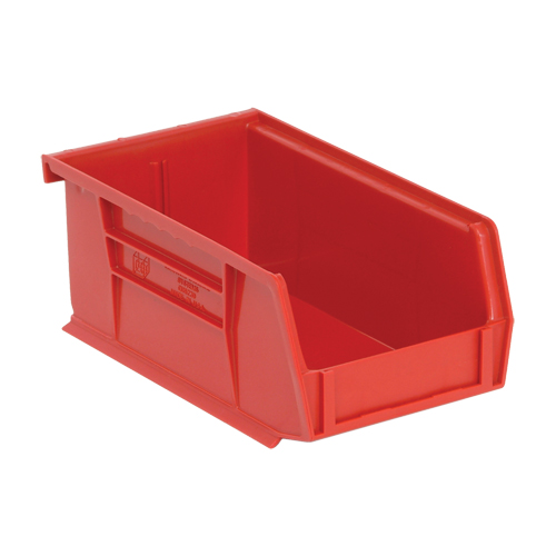Bacs ultra empilable & suspendable, 4-1/8" la, 3" h x 7-3/8" p, Rouge Pathway Supply LP