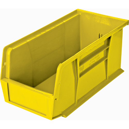 Ultra Stack & Hang Bin, 5-1/2" W x 5" H x 10-7/8" D, Yellow Pathway Supply LP