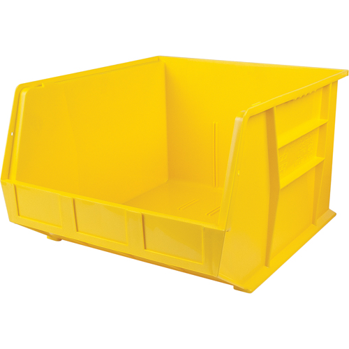 Ultra Stack & Hang Bin, 16-1/2" W x 11" H x 18" D, Yellow Pathway Supply LP