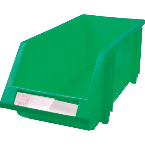 Stack & Hang Bin, 7-7/8" W x 7" H x 17-11/16" D, Green Pathway Supply LP