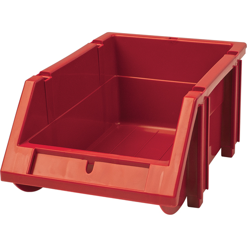 Bac empilable & &agrave; suspendre, 4-13/16" la, 3-3/16" h x 7-1/8" p, Rouge Pathway Supply LP