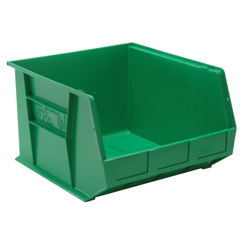 Bacs ultra empilable & suspendable, 16-1/2" la, 11" h x 18" p, Vert Pathway Supply LP