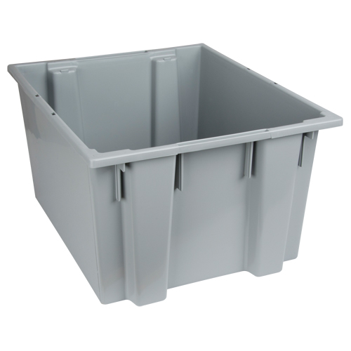 Contenants Stack & Nest, 13" x 23,5" x 19,5", Gris Pathway Supply LP