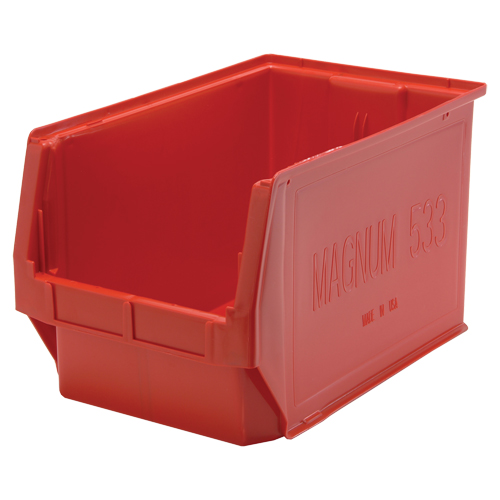 Giant Stacking Containers, 18.375" W x 19.75" D x 11.875" H, Blue Pathway Supply LP