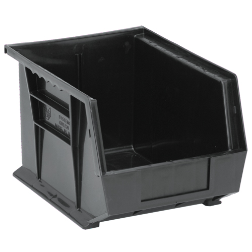 Bacs ultra empilable & suspendable, 8-1/4" la, 7" h x 10-3/4" p, Noir Pathway Supply LP