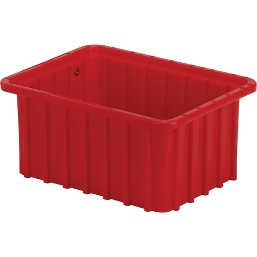Divider Box, Polyethylene, 9.8" W x 7.3" D x 5" H, Red Pathway Supply LP