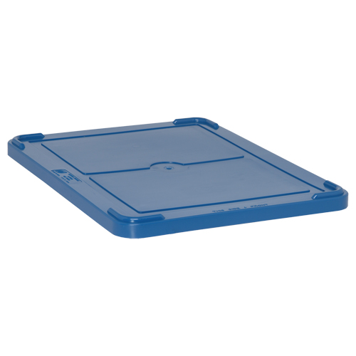 Couvercle bleu pour bacs empilables et &agrave; suspendre Pathway Supply LP