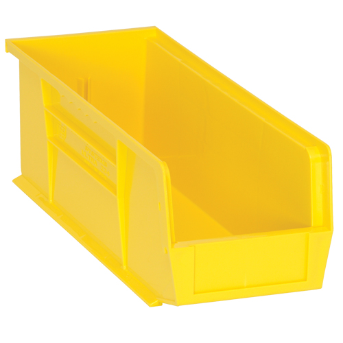 Bacs ultra empilable & suspendable, 5-1/2" la, 5" h x 14-3/4" p, Jaune Pathway Supply LP