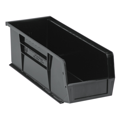 Ultra Stack & Hang Bin, 5-1/2" W x 5" H x 14-3/4" D, Black Pathway Supply LP