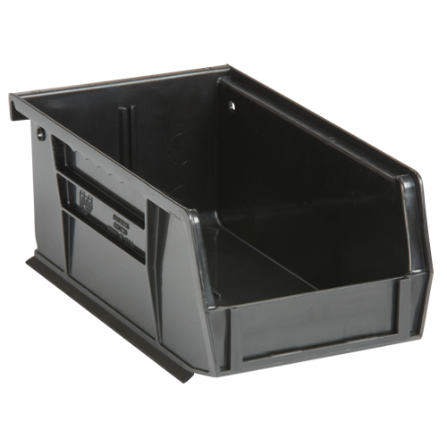 Ultra Stack & Hang Bin, 4-1/8" W x 3" H x 7-3/8" D, Black Pathway Supply LP