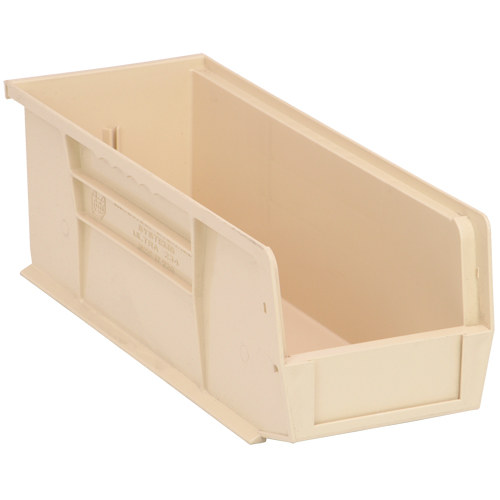 Bacs ultra empilable & suspendable, 5-1/2" la, 5" h x 14-3/4" p, Ivoire Pathway Supply LP