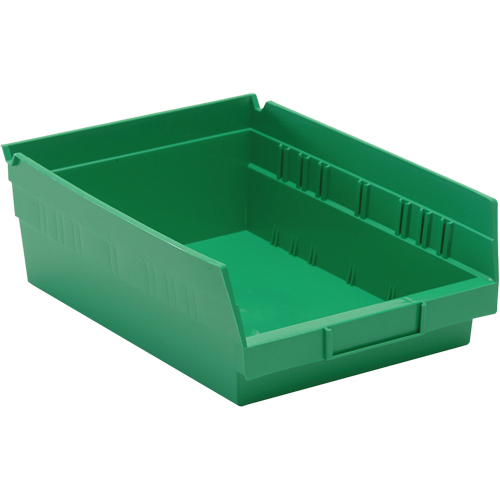 Bacs pour tablette, 8-3/8" la x 4" H x 11-5/8" p, Vert, Capacit&eacute; 30 lb Pathway Supply LP