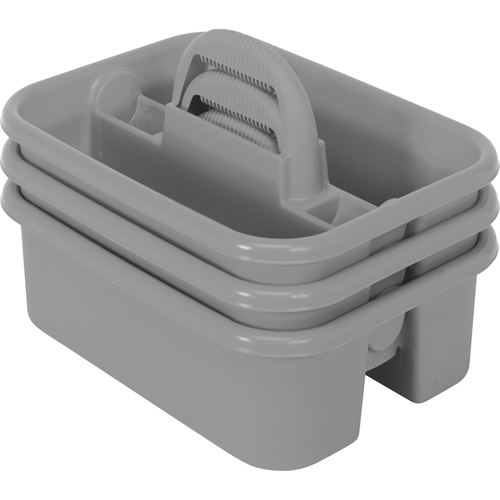 Supply Caddy, 8-3/4" x 13-3/8" x 13-3/8", Grey Pathway Supply LP