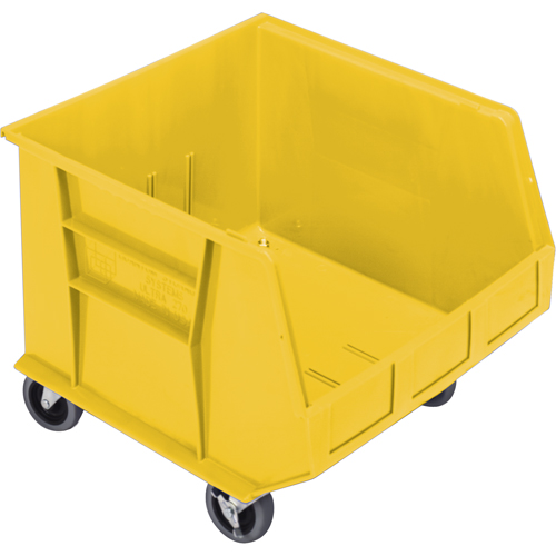 Bac mobile, 14" ha x 16-1/2" la x 18" p, Capacit&eacute; de 75 lb, Jaune Pathway Supply LP