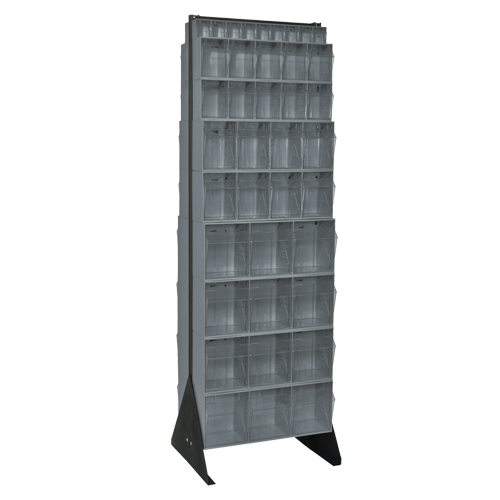 Tip-Out Bins Stand, 23-5/8" W x 16" D x 75" H, 72 Drawers Pathway Supply LP