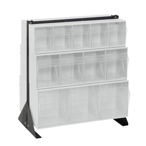 Tip-Out Bins Stand, 23-5/8" W x 16" D x 28" H, 24 Drawers Pathway Supply LP