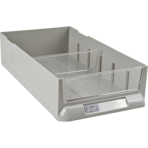 Replacement Drawer for KPC-100 Parts Cabinets, Plastic, 6-3/8" W x 11-3/10" D x 2-11/16" H, Grey Pathway Supply LP