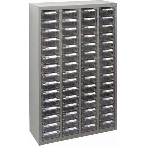 KPC-700 Parts Cabinet, Galvanized Steel, 60 Drawers, 23-1/10" x 8-7/10" x 36-9/10", Grey Pathway Supply LP