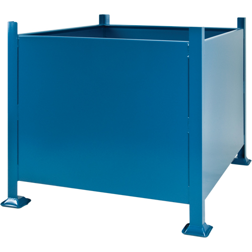 Bulk Stacking Containers, 30" H x 34.5" W x 40.5" D, 3500 lbs. Capacity Pathway Supply LP
