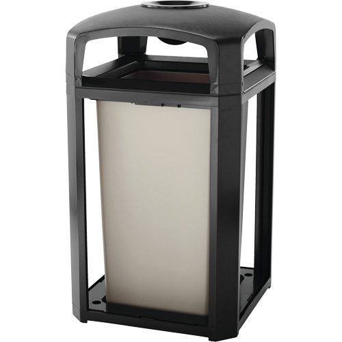 Landmark Series Classic Ash Tray & Waste Receptacle, Plastic, 50 US gal. Capacity, 46-1/2" Height Pathway Supply LP