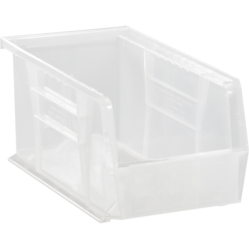 Bac transparent ultra empilable & suspendable, 5-1/2" la, 5" h x 10-7/8" p, Transparent Pathway Supply LP