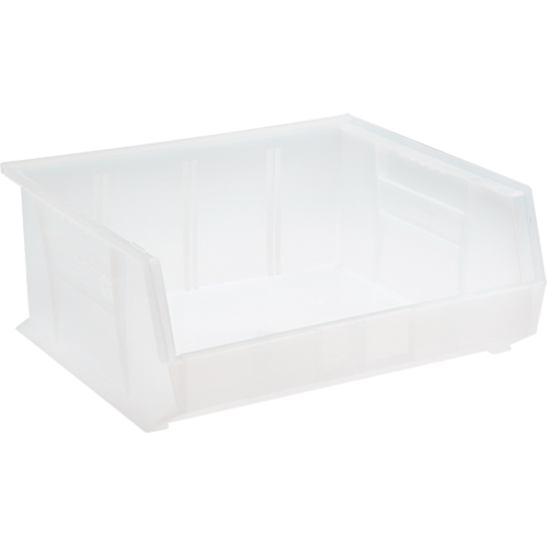 Clear-View Ultra Stack & Hang Bin, 16-1/2" W x 7" H x 14-3/4" D, Clear Pathway Supply LP