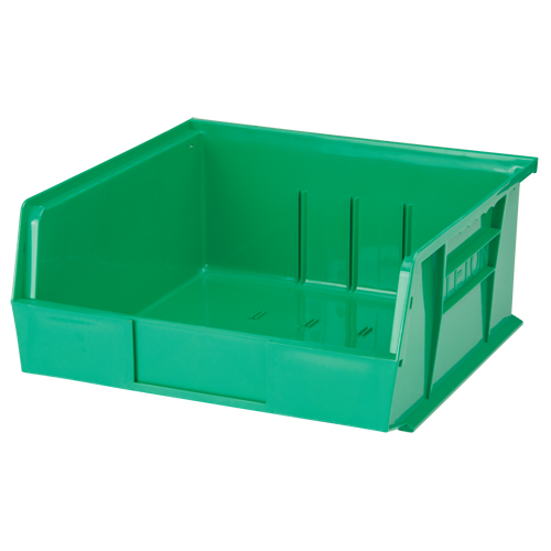 Stack & Hang Bin, 11" W x 5" H x 10-7/8" D, Green Pathway Supply LP