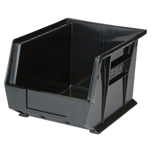 Stack & Hang Bin, 8-1/4" W x 7" H x 10-3/4" D, Black Pathway Supply LP