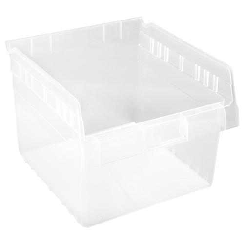 Bacs pour &eacute;tag&egrave;re Store-Max, 11-1/8" la x 8" H x 11-5/8" p, Transparent, Capacit&eacute; 44 lb Pathway Supply LP