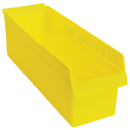 Bacs pour &eacute;tag&egrave;re Store-Max, 8-3/8" la x 8" H x 23-5/8" p, Jaune, Capacit&eacute; 68 lb Pathway Supply LP