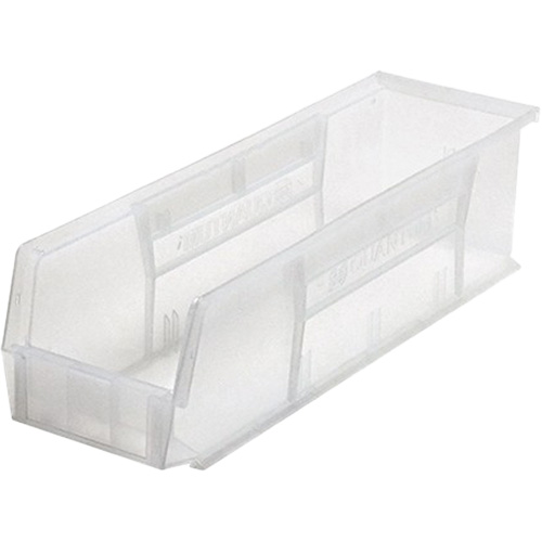 Ultra Stack & Hang Bin, 17-7/8" W x 5" H x 5-1/2" D, Clear Pathway Supply LP