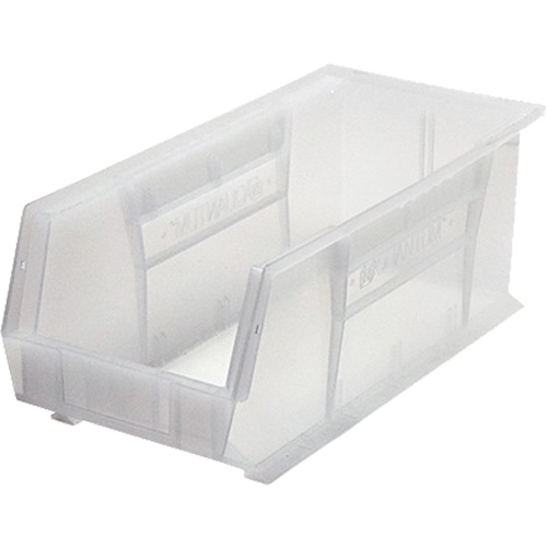 Ultra Stack & Hang Bin, 8-1/4" W x 7" H x 18" D, Clear Pathway Supply LP