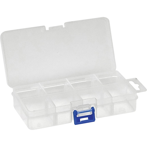 Boîte &agrave; compartiments en plastique, 2,75" la x 5,5" p x 1,25" h, 8 compartiments Pathway Supply LP