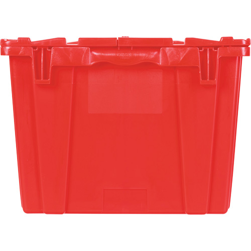 FP243C FliPak Nestable Tote, 26.9" x 16.9" x 12.1", Red Pathway Supply LP
