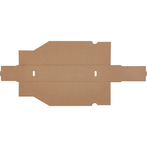 Boîtes profondes en carton ondul&eacute;, 2-7/8" la x 11-1/4" p x 4-1/2" h, Beige Pathway Supply LP