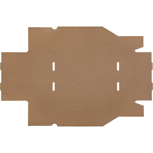 Deep Corrugated Parts Bins, 8-3/4" W x 11-1/4" D x 4-1/2" H, Beige Pathway Supply LP
