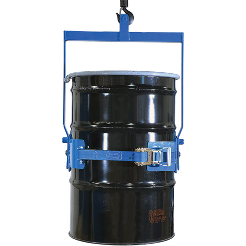 Ensemble de l&egrave;ve-baril manuel inclinable, Baril de 55 gal. US (45 gal. imp.), Capacit&eacute; 800 lb/363 kg Pathway Supply LP