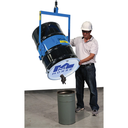Ensemble de l&egrave;ve-baril manuel inclinable, Baril de 55 gal. US (45 gal. imp.), Capacit&eacute; 800 lb/363 kg Pathway Supply LP