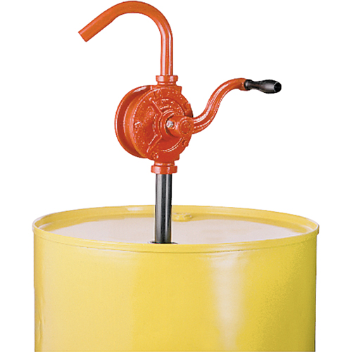 Rotary Drum Pump, Cast Iron, Fits 15-55 Gal., 7.5 Gallons/100 Revolutions Pathway Supply LP