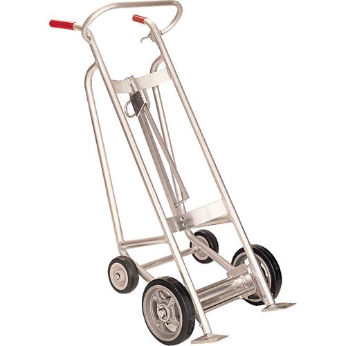 Diables pour baril avec frein manuel, Fabriqu&eacute; en Aluminium, 25 - 55 gal. US (20 - 45 gal. imp.) Pathway Supply LP