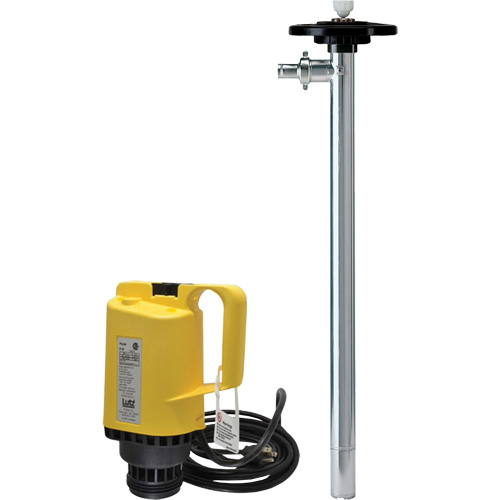 Pompes &agrave; tambour &eacute;lectriques, Acier inoxydable, 54,5 gal./min Pathway Supply LP