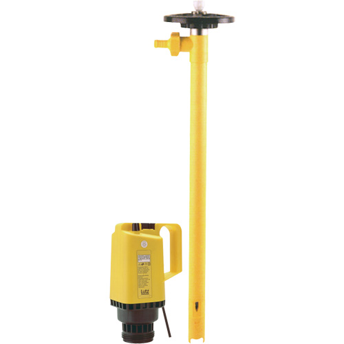Pompes &agrave; tambour &eacute;lectriques, Polypropyl&egrave;ne, 24 gal./min Pathway Supply LP