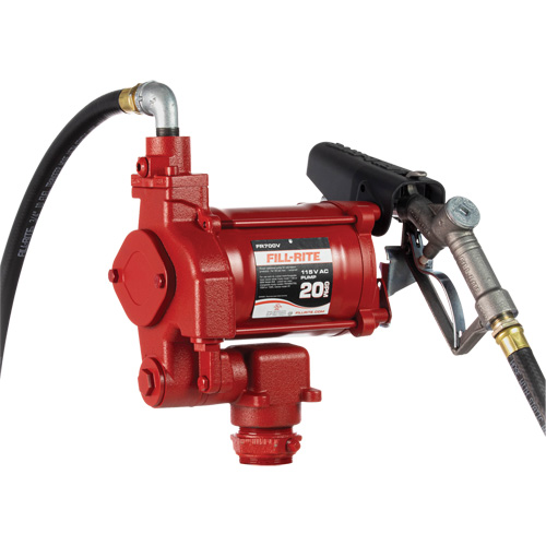 AC Utility Rotary Vane Pumps with Nozzle, 115 V, 20 GPM Pathway Supply LP