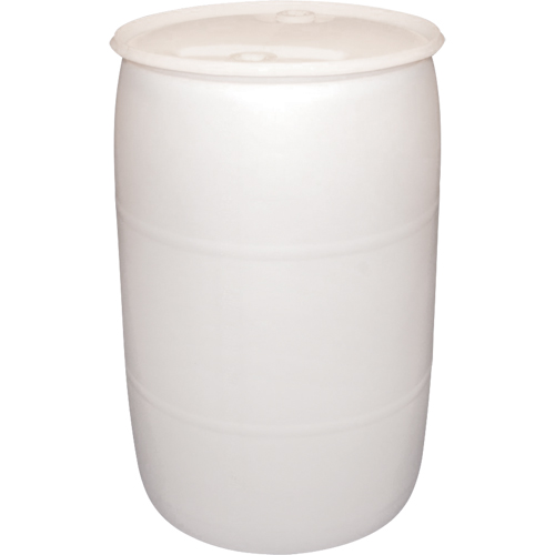 Polyethylene Drums, 55 US gal (45 imp. gal.), Closed Top, Natural Pathway Supply LP