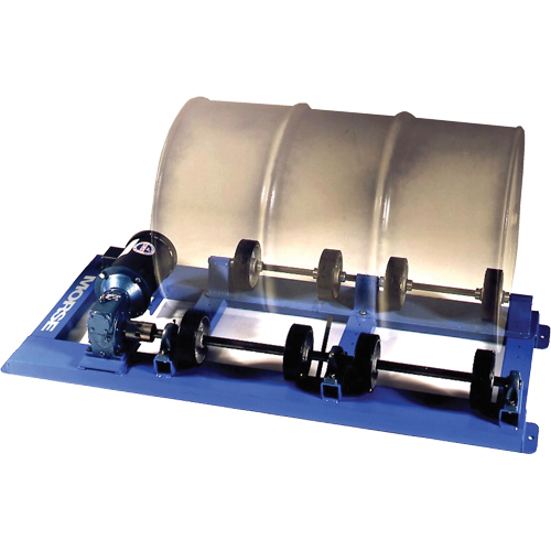 Single Stationary Drum Roller, 55 US gal. (45 Imperial Gal.) Capacity, Fixed Speed, 0.5 HP Pathway Supply LP
