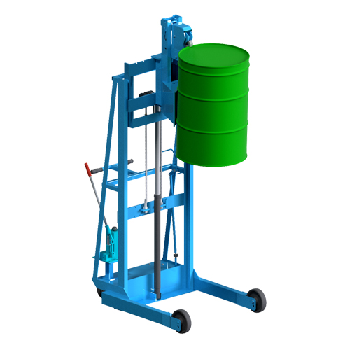 Vertical-Lift MORSPEED Drum Stacker, For 30 - 85 US Gal. (25 - 70 Imperial Gal.) Pathway Supply LP