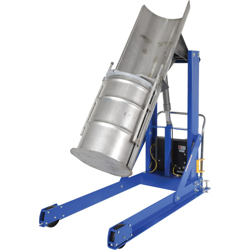 Portable Hydraulic Drum Dumper, For 30 - 55 US Gal. (25 - 45.8 Imperial Gal.) Pathway Supply LP