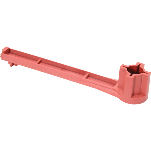 Cl&eacute; pour bouchon-&eacute;crou sp&eacute;cialis&eacute;e &agrave; un seul c&ocirc;t&eacute;, Ouverture de 1-1/4", Poign&eacute;e 8", Nylon anti&eacute;tincelles Pathway Supply LP